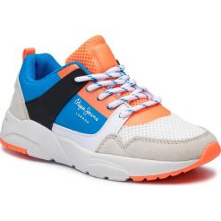 Sneakersy PEPE JEANS - David Tech PBS30396 Blue 545. Półbuty chłopięce Pepe Jeans. W wyprzedaży za 139.00 zł.