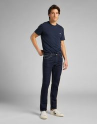 LEE LUKE BUTTON FLY MĘSKIE SPODNIE JEANSOWE RINSE L70SNI36 112140717. Spodnie materiałowe męskie Lee, l, bez wzorów, z jeansu. Za 219.99 zł.