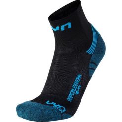 Męskie skarpety do biegania Uyn run superleggera socks. Czarne skarpety męskie UYN, bez wzorów. Za 79.99 zł.