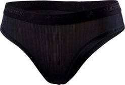 Figi brazylijskie Klimatex Bella XXL czarne, funkcyjne. Czarne figi damskie Matex, xl, bez wzorów, z elastanu. Za 121.99 zł.
