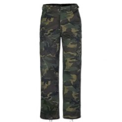 Spodnie bushcraft męskie Brandit BDU Ranger Woodland. Brązowe spodnie sportowe męskie Brandit, m, bez wzorów, outdoorowe. Za 199.50 zł.