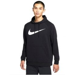 Bluzy sportowa męska Nike Drifit. Czarne bluzy męskie Nike, m, bez wzorów, z kapturem. Za 435.00 zł.