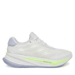 Buty do biegania adidas. Białe obuwie sportowe damskie Adidas, bez wzorów, do biegania. Za 289.99 zł.