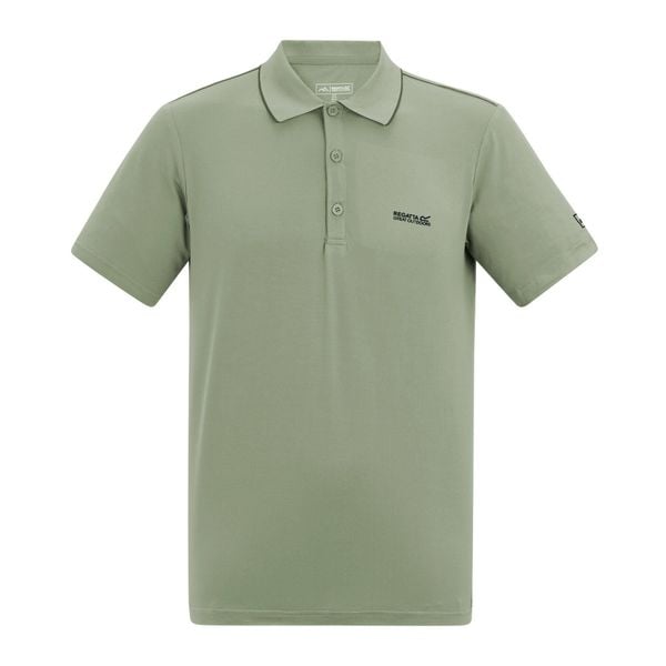 Męska Koszulka Polo Maverik Stretch. Szare koszulki polo męskie Regatta, m, bez wzorów, z dżerseju, bez ramiączek. Za 93.99 zł.