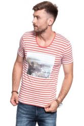 JACK & JONES T SHIRT BENNY TEE 12066251. Białe t-shirty męskie Jack & Jones, m, bez wzorów, bez kołnierzyka. Za 59.99 zł.