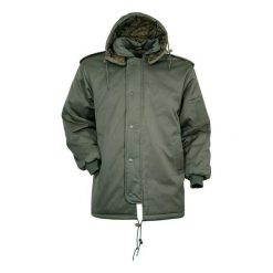 Parka Idaho Canada. Brązowe parki damskie IDAHO, na zimę, l, bez wzorów, z bawełny, bez kaptura. Za 320.00 zł.