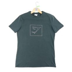 Second life - Koszulka męska do ćwiczeń Gymshark - Stan bardzo dobry. Czarne koszulki sportowe męskie GYMSHARK, l, bez wzorów, z materiału, bez kołnierzyka, bez ramiączek, na fitness i siłownię. Za 63.86 zł.