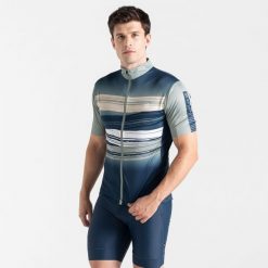 AEP Pedal S/S męska bluza rowerowa. Zielone bluzy sportowe męskie Dare 2b, m, bez wzorów, sportowe, bez kaptura. W wyprzedaży za 189.75 zł.