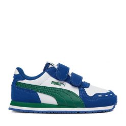 Sneakersy Puma. Niebieskie trampki i tenisówki chłopięce Puma, bez wzorów, bez zapięcia. Za 159.99 zł.