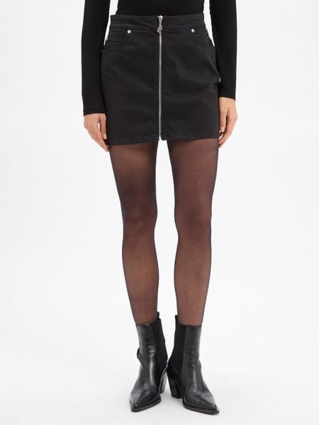HUGO BLUE spódniczka mini - Rasalsa Kobiety Jeansy czarny, 36. Czarne spódnice damskie HUGO BLUE, bez wzorów, z denimu, klasyczne, mini. Za 179.95 zł.