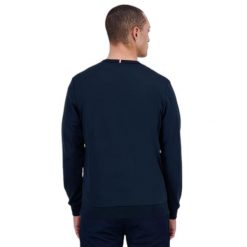 Bluza Le Coq Sportif Heritage SP N°1. Niebieskie bluzy męskie le coq sportif, s, bez wzorów, z materiału, bez kaptura. Za 193.99 zł.