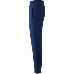 Spodnie Erima Présentation. Niebieskie krótkie spodenki sportowe męskie Erima, bez wzorów, do piłki ręcznej. W wyprzedaży za 182.70 zł.