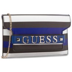 Guess kopertówka wielokolorowa. Kopertówki damskie Guess, z aplikacjami, bez dodatków. Za 449.00 zł.