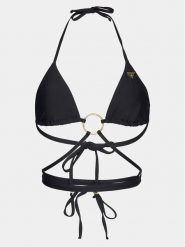Guess Góra od bikini E4GJ45 MC04R Czarny. Czarne bikini damskie Guess, l, z aplikacjami. Za 139.99 zł.