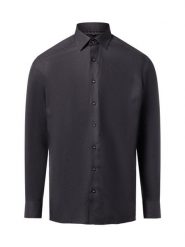 Finshley & Harding Koszula - Easy Care Mężczyźni Modern Fit Bawełna szary, 45. Szare koszule męskie Finshley & Harding, m, bez wzorów, z bawełny, biznesowe, bez kołnierzyka, bez ramiączek. Za 199.95 zł.