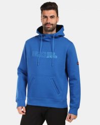 Męska bawełniana bluza z kapturem Kilpi NORTHEN-M. Niebieskie bluzy męskie Kilpi, m, bez wzorów, z bawełny, z kapturem. Za 318.77 zł.