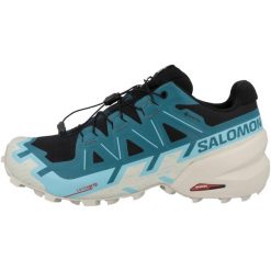 Buty do biegania męskie Salomon Speedcross 6 Gtx. Czarne buty sportowe męskie Salomon, z materiału, bez zapięcia, do biegania, salomon speedcross. Za 659.00 zł.