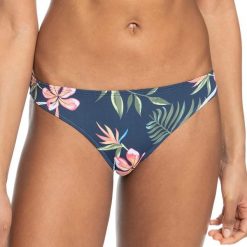 Dół od stroju kąpielowego ROXY Into The Sun. Niebieskie bikini damskie Roxy, xs, bez wzorów. Za 72.99 zł.