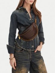 Badura Torebka CEO-MAI-YH126 Brązowy. Brązowe torebki do ręki damskie Badura, bez wzorów, z materiału, bez dodatków. Za 179.99 zł.