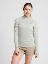 Damska bluza z zamkiem błyskawicznym 1/2 Newline. Szare bluzy damskie Newline, xs, bez wzorów, z dżerseju, bez kaptura. Za 249.00 zł.