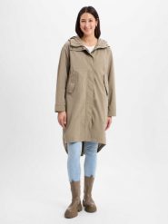 Ragwear płaszcz z dżerseju - Sinatry Kobiety Bawełna zielony, S. Zielone płaszcze damskie Ragwear, s, bez wzorów, z bawełny, bez kaptura. Za 699.95 zł.