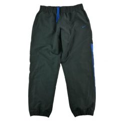 Męskie czarne spodnie do joggingu. Czarne spodnie sportowe męskie Nike, l, bez wzorów, z dresówki, do biegania. Za 102.20 zł.