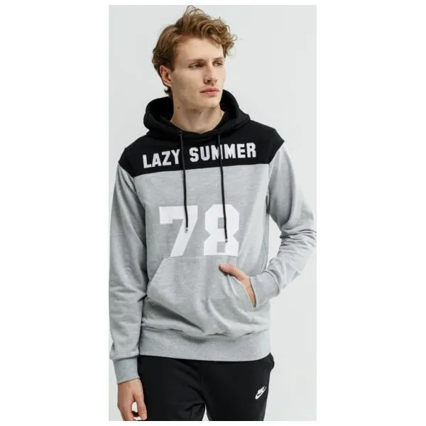 Feewear Bluza Mineros , szary, rozmiar L. Szare bluzy męskie Feewear, l, bez wzorów, z bawełny, z kapturem. W wyprzedaży za 79.99 zł.