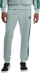 Adidas Spodnie męskie adidas Essentials 3-Stripes Fleece miętowe KD4836 XL. Zielone spodnie sportowe męskie Adidas, m, bez wzorów. Za 218.99 zł.