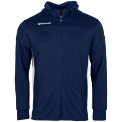 Bluza dresowa z kapturem i zamkiem błyskawicznym Stanno Pride. Niebieskie bluzy damskie STANNO, xl, bez wzorów, z dresówki, z kapturem. Za 253.50 zł.