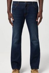 MESKIE SPODNIE WRANGLER HORIZON SADDLE SUNSET 112371385. Spodnie materiałowe męskie Wrangler, l, bez wzorów, z jeansu. Za 219.99 zł.