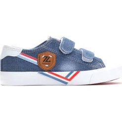 Niebieskie Trampki Peaceful Days. Niebieskie buty sportowe chłopięce Born2be, z materiału. Za 49.99 zł.