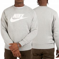 Nike Sportswear Club Fleece DQ4912-063 szary XL. Szare spodnie sportowe męskie Nike, m, bez wzorów. Za 196.58 zł.