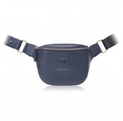 Paolo Peruzzi Portfel damski T-45-DB skórzana saszetka damska T-97-DB granatowy zestaw prezentowy ZUP-105-DB. Niebieskie portfele damskie Paolo Peruzzi, bez wzorów. Za 294.33 zł.