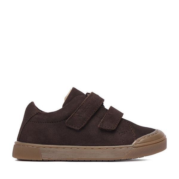 Sneakersy Lasocki Kids. Brązowe trampki i tenisówki chłopięce Lasocki Kids, bez wzorów, bez zapięcia. Za 129.99 zł.