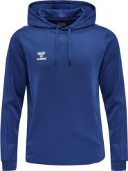 Bluza do piłki ręcznej dla dorosłych Hummel hml CORE XK poly z kapturem. Niebieskie bluzy damskie Hummel, s, bez wzorów, z materiału, z kapturem. Za 118.50 zł.