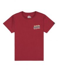 Koszulka z krótkim rękawem dla Chłopcy EV COSMIC CHARACTER Czerwony. Czerwone t-shirty dla chłopców Quiksilver, bez wzorów, z bawełny, bez ramiączek. Za 37.50 zł.