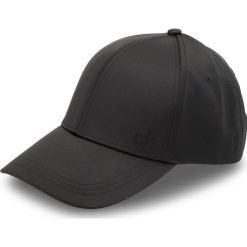 Czapka z daszkiem CALVIN KLEIN - Satinette Cap K60K604717 001. Czarne czapki i kapelusze damskie Calvin Klein, z elastanu. Za 159.00 zł.
