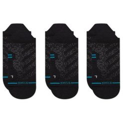 Skarpety biegowe Stance Run Ultralight Tab 3 Pack. Czarne skarpety damskie Stance, bez wzorów. Za 119.99 zł.