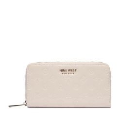 Portfel Nine West. Brązowe portfele damskie Nine West, bez wzorów. Za 89.99 zł.