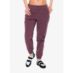 Spodnie wspinaczkowe damskie Black Diamond Technician Jogger Pants. Fioletowe spodnie materiałowe damskie Black Diamond, bez wzorów, wspinaczkowe. Za 372.89 zł.