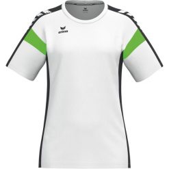 Koszulka damska Erima Celebrate 125. Białe koszulki sportowe damskie Erima, bez wzorów, bez kołnierzyka, bez ramiączek, na fitness i siłownię. Za 164.50 zł.