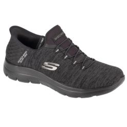 Buty Summits - Dazzling Haze Rozmiar 36 - 149937-BBK Czarny. Czarne obuwie sportowe damskie Skechers, bez wzorów, trekkingowe. Za 299.99 zł.