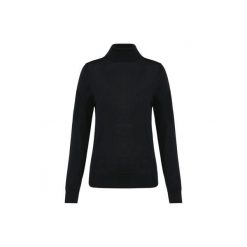 Damski sweter z merynosów z golfem Kariban Premium. Czarne swetry damskie KARIBAN, xl, bez wzorów, z tkaniny, bez kołnierzyka, bez ramiączek, bez kaptura. Za 299.00 zł.