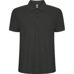 Męska Koszulka Polo Pegaso Premium Plain. Niebieskie koszulki polo męskie ROLY, l, bez wzorów, z bawełny, bez ramiączek. Za 61.99 zł.