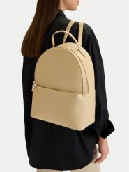 MEXX Plecak CEO-MEXX-B-006-09 Beżowy. Brązowe plecaki damskie Mexx, bez wzorów, z materiału. Za 199.99 zł.