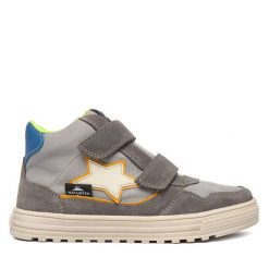 Sneakersy Naturino. Szare trampki i tenisówki chłopięce Naturino, bez wzorów, bez zapięcia. Za 479.99 zł.