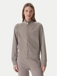 EA7 Emporio Armani Bluza 7W000457 AF13135 Brązowy Regular Fit. Brązowe bluzy damskie EA7 Emporio Armani, m, bez wzorów, z bawełny, bez kaptura. Za 479.99 zł.