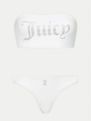 Juicy Couture Bikini Diamante JCIT122001 Biały. Białe bikini damskie Juicy Couture, xs, bez wzorów. Za 239.99 zł.
