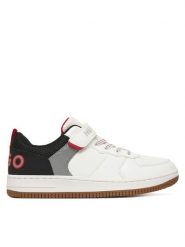 HUGO Sneakersy G00532 S Biały. Białe buty sportowe chłopięce Hugo, bez wzorów, ze skóry, bez zapięcia. Za 519.99 zł.