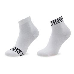 Skarpety długie HUGO. Białe skarpety damskie Hugo, bez wzorów. Za 49.99 zł.